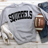 Squirrels Solid Arch DTF Print