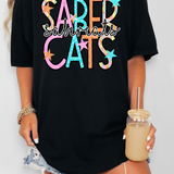 Sabercats Star Doodle Mix DTF Print