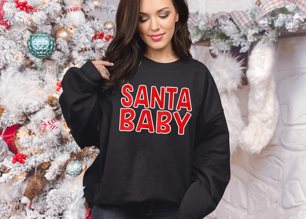 Santa Baby DTF Print