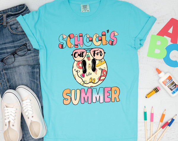 Schools Out for Summer DTF Print