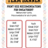 Packers Team Banner DTF Print