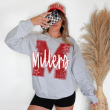 Millers Stripes Varsity Team DTF Print