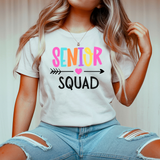 Senior Squad Heart Arrow DTF Print