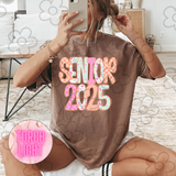 Senior 2025 Word Art DTF Print