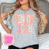 Senior 2028 Word Art DTF Print