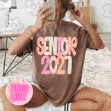 Senior 2027 Word Art DTF Print