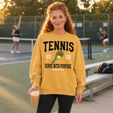 Tennis Serve with Purpose Christian DTF Print