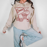 Sooners Basketball Sketch DTF Print