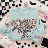 Spooky Bow DTF Print