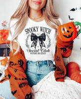 Spooky Witch Club 02 DTF Print