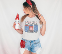 Star Spangled hammered DTF Print