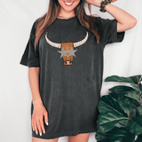 Starry Eye Longhorns DTF Print