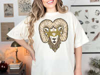Starry Eye Rams DTF Print