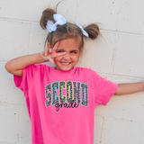 Back to School Retro Grade Level DTF Print