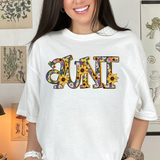 Aunt Sunflower DTF Print