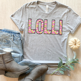 Lolli Sunshine Days White Floral DTF Print