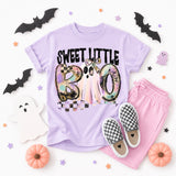 Sweet Little Boo Halloween Ghost Kids DTF Print