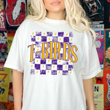 T-BIRD Checker DTF Print