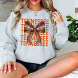Tennessee Repeat Football Bow DTF Print