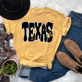 Wonky Texas DTF Print
