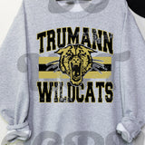 Classic Hometown Trumann Wildcats DTF Print