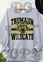 Classic Hometown Trumann Wildcats DTF Print