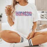 Tennessee Spelled State DTF Print