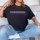 Thunderbirds Varsity Line Team DTF Print