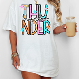 Thunder Star Doodle Mix DTF Print