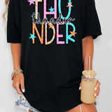 Thunder Star Doodle Mix DTF Print