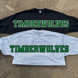 Timberwolves Team Banner DTF Print