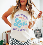 Time Wasted Lake DTF Print