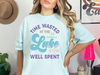 Time Wasted Lake DTF Print