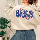 Retro USA Stars DTF Print