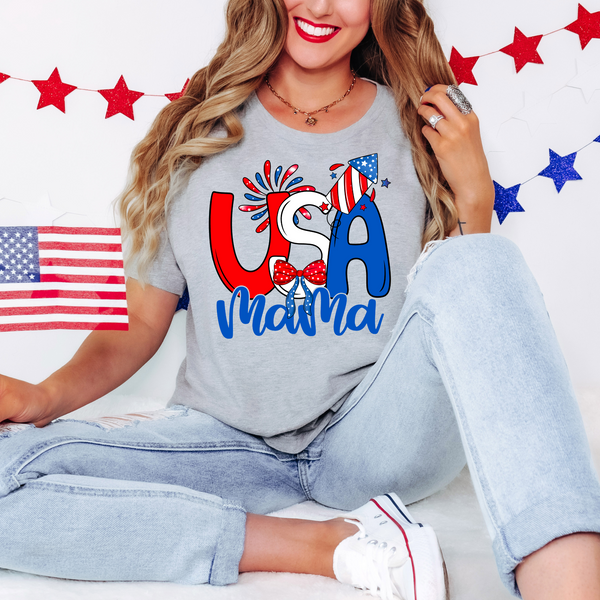USA Mama DTF Print