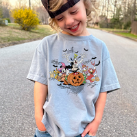 Halloween Friends Pumpkin DTF Print