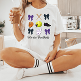 We are Panthers Softball Coquette Collage DTF Print