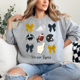 We Are Tigers Football Coquette Collage DTF Print