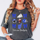 We Are Badgers Football Coquette Collage DTF Print