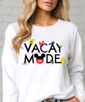 Vacay Mode Cartoon DTF Print