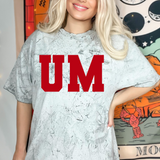 UM Ole Miss Dual Varsity DTF Print
