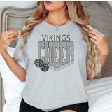 Vikings Glitter Cheer DTF Print