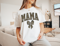 Vintage Camo Mama Arch DTF Print