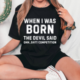 When I was born DTF Print