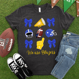 We are Blazers Football Collage DTF Print