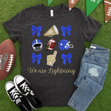 We Are Lightning Football DTF Print