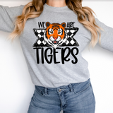 We Are Tigers Checker DTF Print