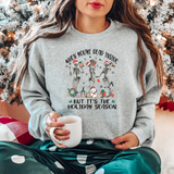 When Youre Dead Inside but its the Holiday Season Dancing Skeletons DTF Print