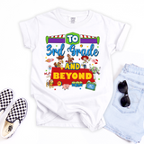 Back to School Kids Movie DTF Print
