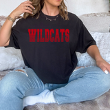 Wildcats Varsity Line Team DTF Print